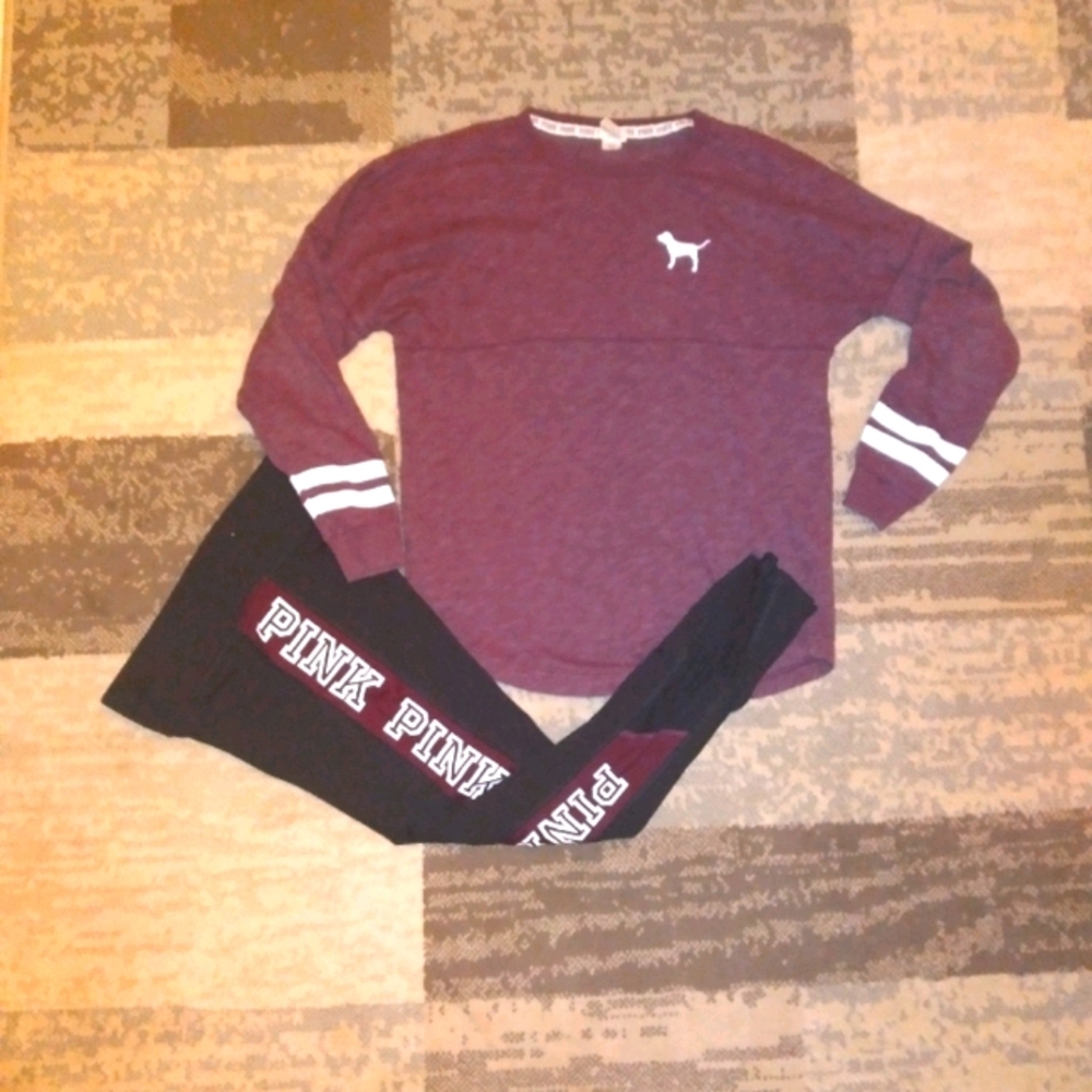 VS Pink outfit set Small